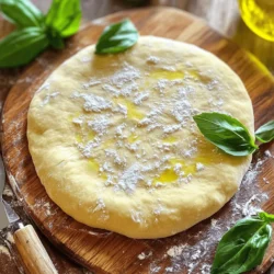 To make delicious pizza dough, you need some key ingredients. Here’s what you’ll need: - 4 cups all-purpose flour (plus extra for dusting) - 1 packet (2 ¼ teaspoons) active dry yeast - 1 ½ cups warm water (110°F/43°C) - 2 tablespoons extra virgin olive oil - 1 tablespoon granulated sugar - 1 teaspoon sea salt These ingredients work together to create a dough that is soft and easy to shape. Each one plays a unique role in the dough's texture and flavor. If you don’t have all-purpose flour, you can use bread flour. It gives your crust a chewier bite. For the yeast, instant yeast works just as well. You can skip the proofing step if you use it. If you prefer a different oil, you can try canola oil or melted butter. They add flavor, too. Gather these tools for making your pizza dough: - Large mixing bowl - Small bowl for proofing yeast - Wooden spoon or spatula - Clean surface for kneading - Rolling pin (optional) - Plastic wrap or damp cloth for covering Having these tools ready makes the process smooth and fun. You'll enjoy making pizza dough from scratch. For the full recipe, check out the Doughlicious Homemade Pizza Dough. To start, we need to wake up the yeast. In a small bowl, mix warm water with granulated sugar. Make sure the water is warm, not hot. Sprinkle the active dry yeast on top and let it sit for 5 to 10 minutes. You will know it's ready when it gets frothy. This means the yeast is alive and ready to help our dough rise. Next, gather a large mixing bowl. Whisk together the all-purpose flour and sea salt. This step is crucial for even flavor. After mixing, create a well in the center of the flour. Pour in the foamy yeast mixture and extra virgin olive oil. This is where the magic starts to happen! Now it's time to knead. Use a wooden spoon to mix until a shaggy dough forms. When it's too tough to stir, transfer the dough to a floured surface. Knead the dough for 8 to 10 minutes. Press, fold, and turn the dough until it feels smooth and elastic. If it sticks too much, add a little extra flour. Shape the kneaded dough into a round ball. Place it in a lightly oiled bowl, turning it to coat. Cover the bowl with a damp cloth. Let the dough rise in a warm spot for about 1 to 1.5 hours. It should double in size. This is when the dough gets fluffy and light. Once risen, gently punch the dough down to release air. Turn it out onto a floured surface. Divide it into 2 to 3 equal parts. Each part will make one pizza. Roll out each piece with a rolling pin or stretch it by hand. Shape it as thick or thin as you prefer. Transfer the rolled-out dough to a baking tray or heated pizza stone. Now comes the fun part! Top your dough with sauce, cheese, and your favorite toppings. Bake in a preheated oven at 475°F (245°C) for 12 to 15 minutes. Watch for a golden-brown crust and bubbling cheese. The aroma will fill your kitchen! For a full recipe with more details, check out the Doughlicious Homemade Pizza Dough guide. To make great pizza dough, you need the right texture. The dough should be smooth and soft but not sticky. If your dough is too dry, add a little water. If it’s too wet, sprinkle in some extra flour. The goal is to create a dough you can easily handle. Sometimes, things may not go as planned. Here are some quick fixes: - Dough won’t rise: Make sure your yeast is active. Check the water temperature; it should be warm, not hot. If it bubbles after mixing, you’re good to go. - Dough is too sticky: Add a bit more flour while kneading. Just a little at a time will help. - Crust is too tough: Knead less. Over-kneading can make the dough tough. Aim for a smooth texture without going too far. Kneading helps develop gluten. This gives the dough its strength. I recommend kneading for about 8-10 minutes. Use the palm of your hand to push down, fold, and turn the dough. For rising, find a warm spot. Cover the bowl with a damp cloth. This keeps moisture in. Let it rise until it doubles in size, usually 1 to 1.5 hours. For more detailed steps, check out the Full Recipe for Doughlicious Homemade Pizza Dough. {{image_4}} You can use whole wheat flour for a healthier pizza. Whole wheat flour has more fiber and nutrients. Simply replace all-purpose flour with whole wheat flour in the recipe. The dough may be a bit denser, but it adds a nice flavor. You might want to add a little more water to keep it soft. If you need a gluten-free option, use a gluten-free flour blend. Many blends work well for pizza. Just make sure it contains xanthan gum, which helps bind the dough. Follow the same steps in the full recipe. The texture may be different, but the taste will still be delightful. You can add fun flavors to your dough. For example, mix in garlic powder or dried herbs like oregano or basil. This gives your crust an extra kick. Simply add these ingredients when you mix the dry ingredients. You can also brush the dough with garlic-infused olive oil before baking for added flavor. Store unbaked pizza dough in the fridge. Wrap it tightly in plastic wrap. This keeps it fresh for up to three days. If you need it longer, consider freezing it instead. To freeze pizza dough, first shape it into a ball. Then, wrap it in plastic wrap. Place the wrapped dough in a zip-top bag. Label the bag with the date. It can stay in the freezer for up to three months. When ready to use, simply thaw in the fridge overnight. Store leftover pizza in the fridge. Place slices in an airtight container or wrap them in foil. This keeps them fresh for about three days. If you want to save them longer, freeze cooked pizza. Wrap each slice tightly in plastic wrap, then put it in a zip-top bag. Cooked pizza can stay frozen for up to two months. Reheat slices in the oven for a crispy crust. For the best taste, use the Full Recipe for making fresh dough again! You can tell your dough has risen enough when it doubles in size. Press your finger into the dough. If the indent stays, it's ready. If it springs back, let it rise a bit longer. Yes, you can use instant yeast! It works well and does not need to be activated first. Just mix it with the flour and other dry ingredients. You may need less instant yeast than active dry yeast. The best temperature for baking pizza is around 475°F (245°C). This high heat gives you a crisp crust and bubbly cheese. Make sure to preheat your oven for at least 30 minutes for the best results. To prevent sticking, use extra flour on your work surface. Dust your rolling pin and hands too. If the dough is still sticky, sprinkle a little more flour as you knead or roll it out. You can use a wide range of toppings. Classic options include pepperoni, mushrooms, and bell peppers. For a twist, try goat cheese, arugula, or even figs. Mix and match to find your favorites! Thick crust has more dough, giving it a chewy texture. Thin crust is crispier and has less dough. The cooking time may vary, with thick crust needing longer to bake. Choose based on your taste! For a complete guide and detailed instructions, check out the Full Recipe. To make my homemade pizza dough, you need a few simple ingredients. Here’s what you will need: - 4 cups all-purpose flour (plus extra for dusting) - 1 packet (2 ¼ teaspoons) active dry yeast - 1 ½ cups warm water (110°F/43°C) - 2 tablespoons extra virgin olive oil - 1 tablespoon granulated sugar - 1 teaspoon sea salt These ingredients work together to create a dough that is soft and easy to work with. The flour forms the base, while the yeast helps it rise. Warm water wakes up the yeast, and olive oil adds a nice flavor. Sugar feeds the yeast, and salt brings balance to the dough. When choosing your flour, all-purpose flour is perfect for this recipe. It gives the dough a good texture. If you want to mix things up, you can use bread flour for a chewier crust. Now, let’s talk about yeast. Active dry yeast is a great choice. Make sure it is fresh for the best rise. If you see bubbles after mixing it with water and sugar, you are good to go! I always suggest using warm water. Too hot can kill the yeast, while cold water won’t activate it. Aim for that sweet spot of about 110°F. This dough can make 2-3 pizzas depending on how thick you like your crust. You can use the full recipe to have fun with toppings and shapes! You learned the key steps to make homemade pizza dough. We covered important ingredients, tools, and techniques. You can now troubleshoot common issues and explore variations, like gluten-free options. Remember to store your dough properly for later use. Homemade pizza is fun and rewarding. Enjoy the process and get creative with toppings. Your perfect pizza awaits!