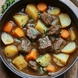 Classic Beef Stew Savory Comfort Food Recipe