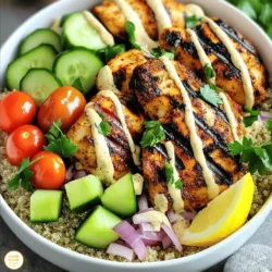 Easy Chicken Shawarma Bowls Flavorful and Healthy Meal
