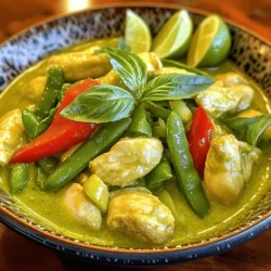 68. Thai Green Curry Chicken Simple and Flavorful Dish