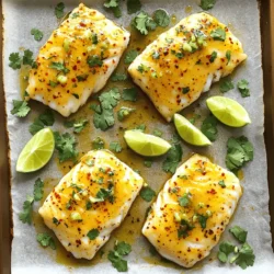 Chili Lime Baked Cod Flavorful and Easy Dinner Recipe