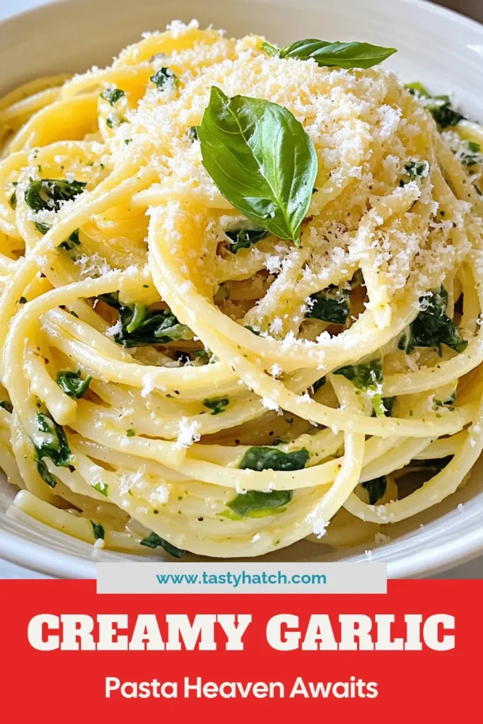 Indulge in this creamy roasted garlic pasta that&rsquo;s perfect for a satisfying meal! This roasted garlic pasta recipe combines spaghetti with a rich garlic cream sauce for a delightful vegetarian garlic pasta dish. It's an easy creamy pasta recipe that you can whip up in under an hour. Don't miss out&mdash;save this recipe for a cozy night in! #CreamyGarlicPasta #RoastedGarlicPastaRecipe #VegetarianPasta #EasyCreamyPastaRecipes