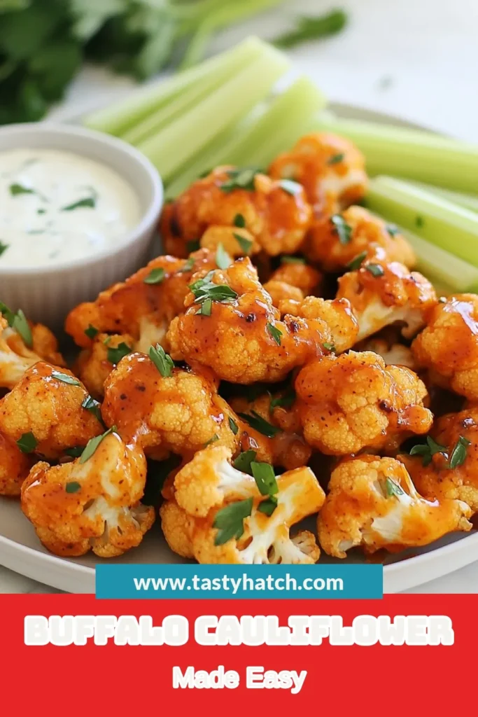 Discover this delicious spicy buffalo cauliflower recipe that brings healthy spicy snacks to a whole new level! These air fryer cauliflower bites are not only gluten-free but also vegan, making them perfect for everyone. With a crispy texture and bold buffalo flavor, they're irresistible for game day or any snack craving. Try this easy-to-make recipe that promises satisfying taste without the guilt. Don’t forget to save for later! #AirFryerRecipes #VeganSnacks #GlutenFree #HealthyEating