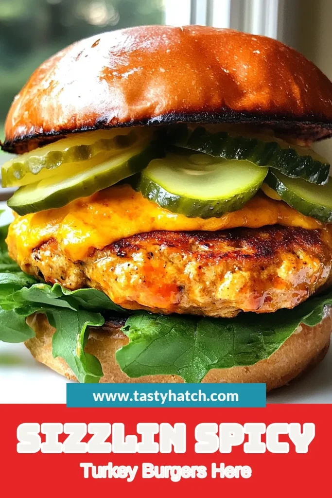 Elevate your grilling game with these Spicy Sriracha Turkey Burgers! This Sriracha burger recipe is not just delicious but also a healthy option for those craving a flavorful bite. Made with lean ground turkey and served on whole wheat burger buns, these grilled turkey burgers are perfect for summer cookouts. Try them today for a tasty, nutritious meal! Save this recipe for your next BBQ! #SpicyTurkeyBurgers #SrirachaBurgerRecipe #HealthyTurkeyBurgers #GrilledTurkeyBurgers