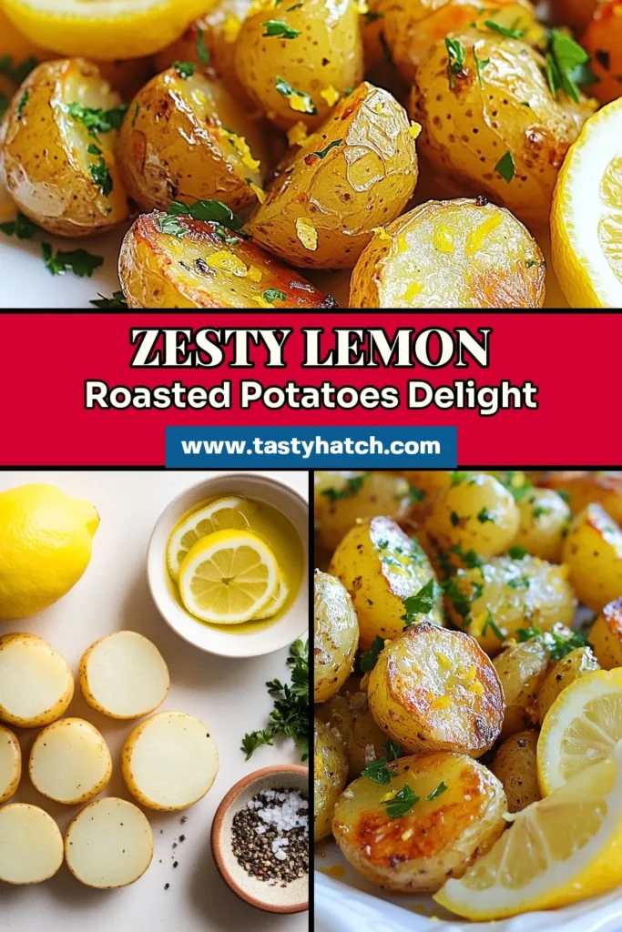 Elevate your dinner with these zesty Greek lemon potatoes! This roasted baby potatoes recipe features crispy lemon garlic potatoes that are bursting with flavor. Our Greek lemon roasted potatoes are the perfect easy lemon potato side dish that complements any main course. Ready in just 45 minutes, they are a must-try! Don't forget to save this recipe for your next meal! #GreekPotatoes #LemonRecipes #RoastedPotatoes #EasySideDish